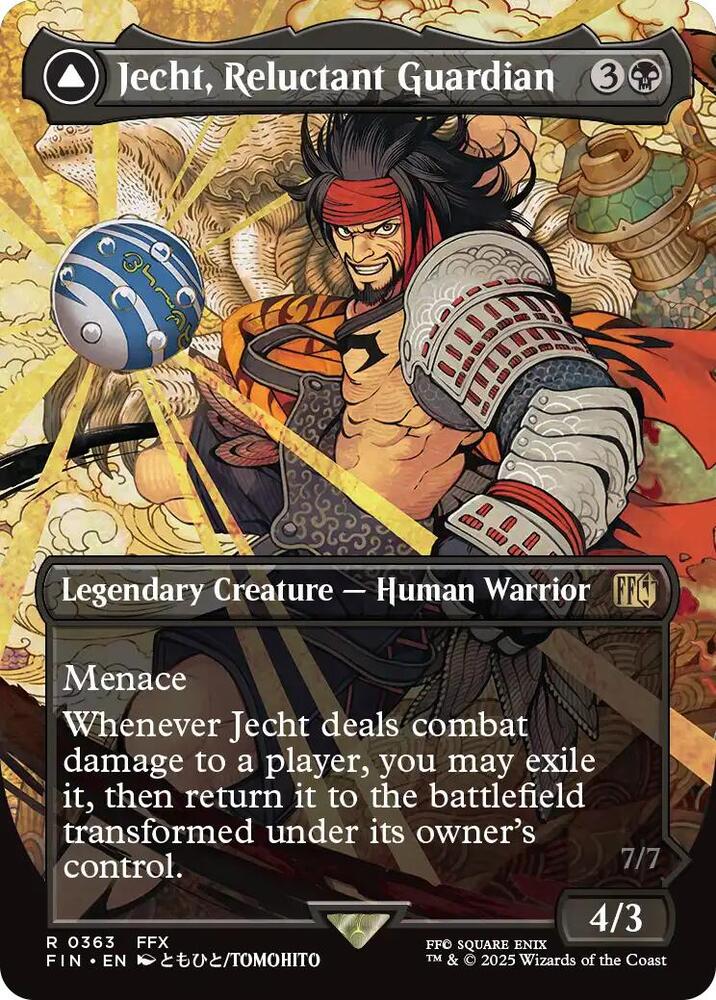 Jecht, Reluctant Guardian // Braska's Final Aeon - 363 - rare