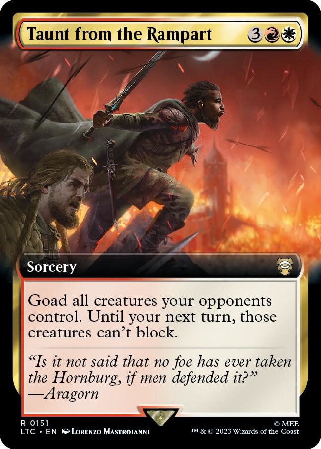 Taunt from the Rampart - 151 - rare