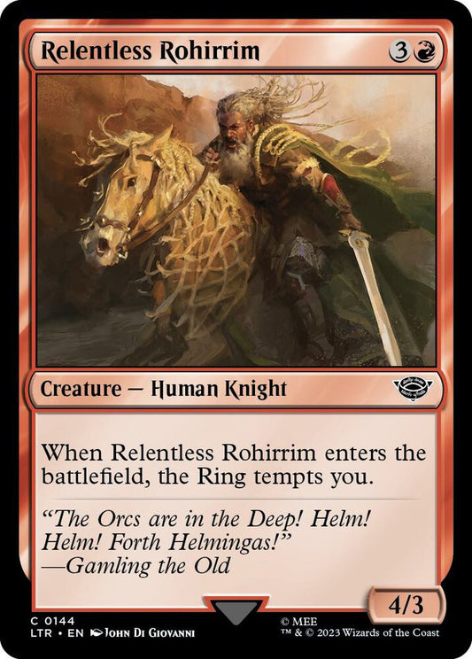Relentless Rohirrim - 144 - common