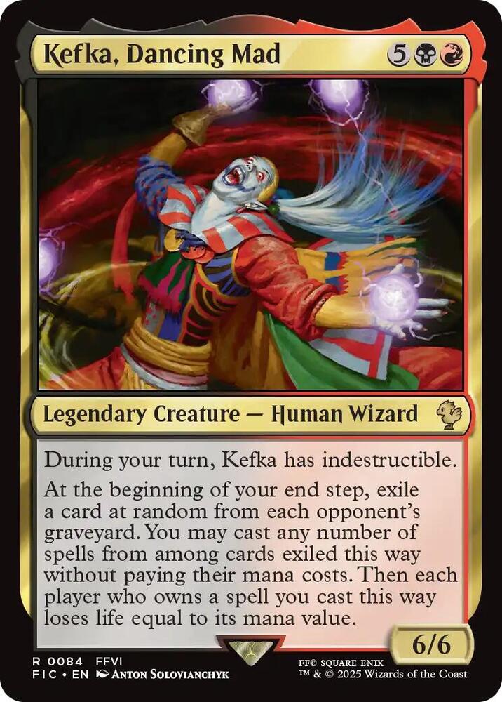 Kefka, Dancing Mad - 84 - rare