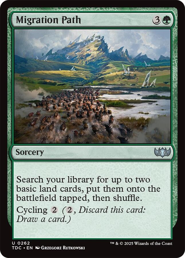 Migration Path - 262 - uncommon