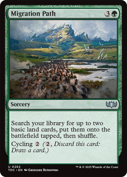 Migration Path - 262 - uncommon