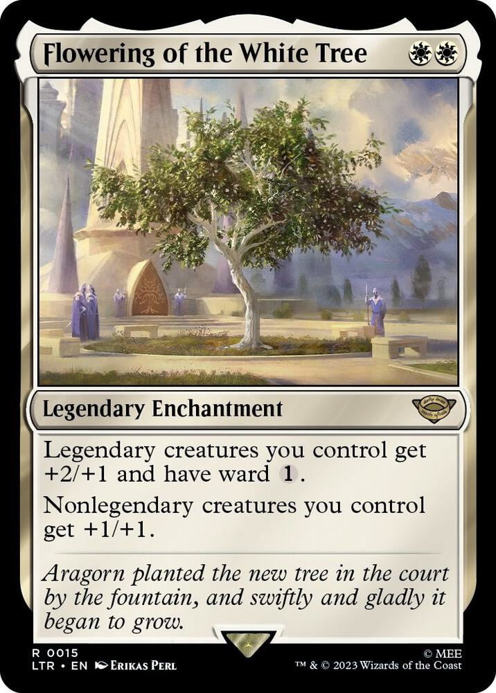 Flowering of the White Tree - 15 - rare