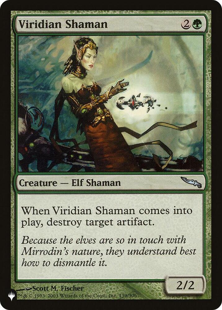 Viridian Shaman - MRD-139 - uncommon