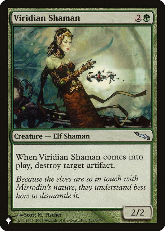 Viridian Shaman - MRD-139 - uncommon