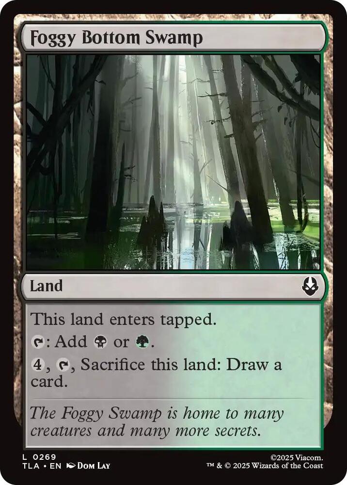 Foggy Bottom Swamp - 269 - common