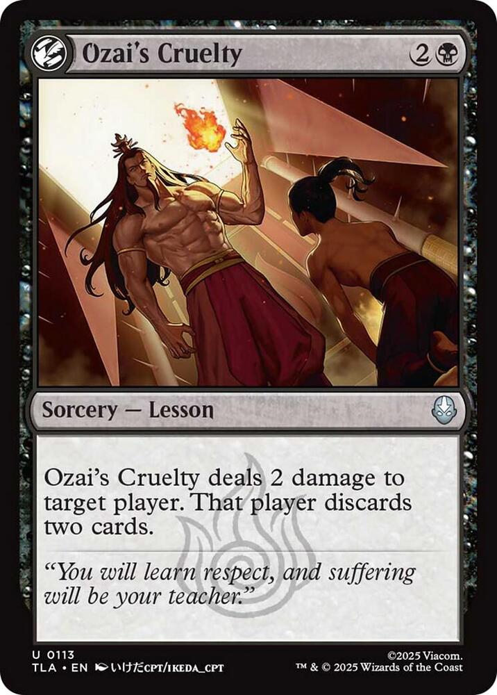 Ozai's Cruelty - 113 - uncommon