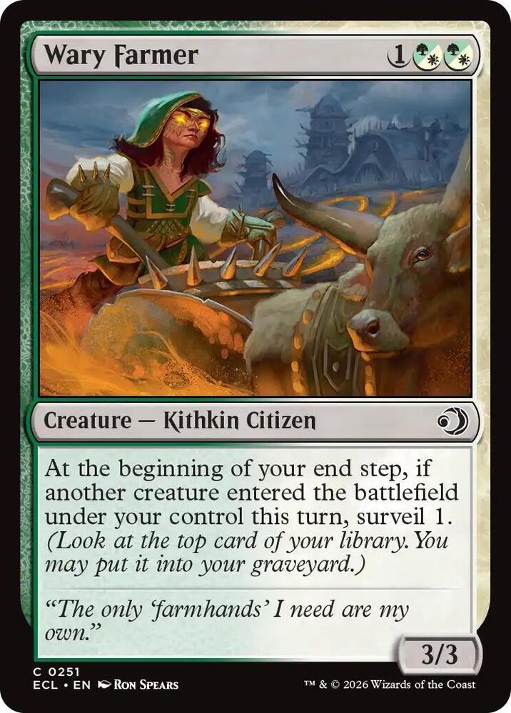 Wary Farmer - 251 - common
