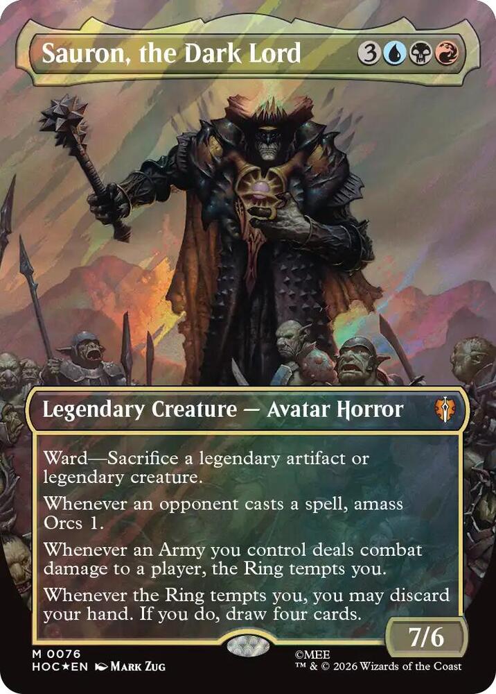 Sauron, the Dark Lord - 76 - mythic