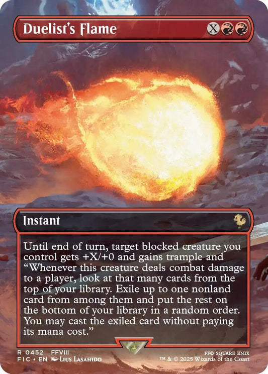 Duelist's Flame - 452 - rare