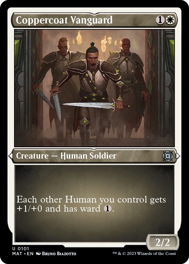 Coppercoat Vanguard - 101 - Etched uncommon