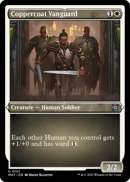 Coppercoat Vanguard - 101 - Etched uncommon