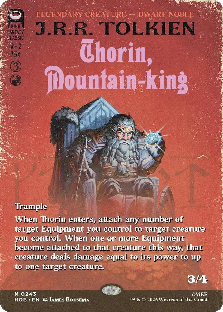 Thorin, Mountain-king - 243 - mythic