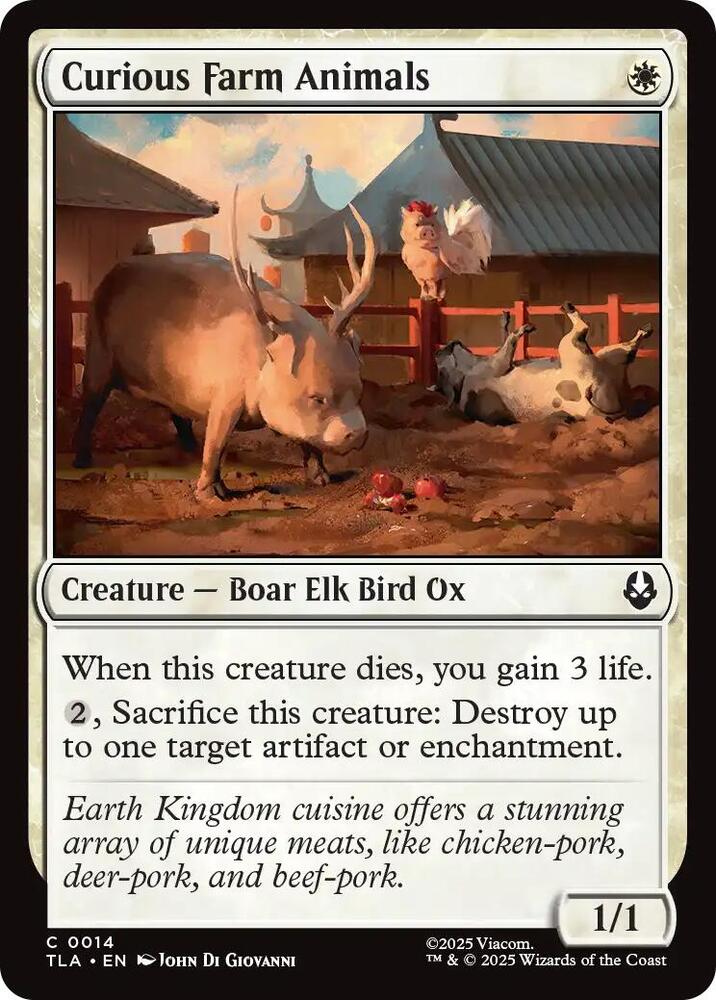 Curious Farm Animals - 14 - common
