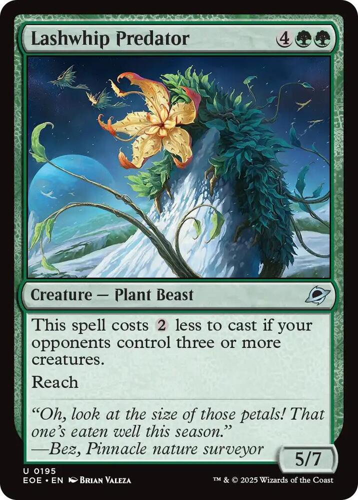 Lashwhip Predator - 195 - uncommon