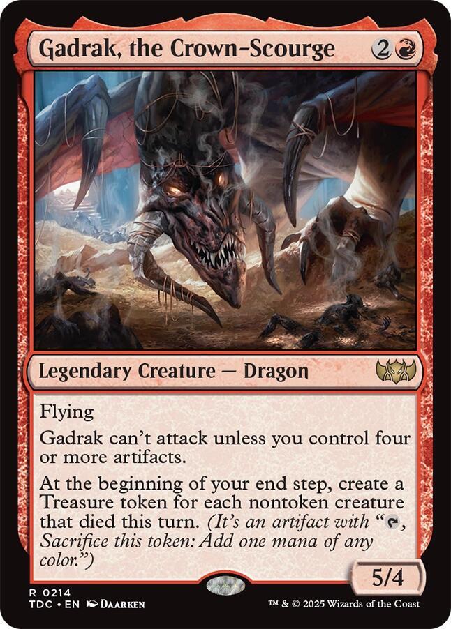 Gadrak, the Crown-Scourge - 214 - rare
