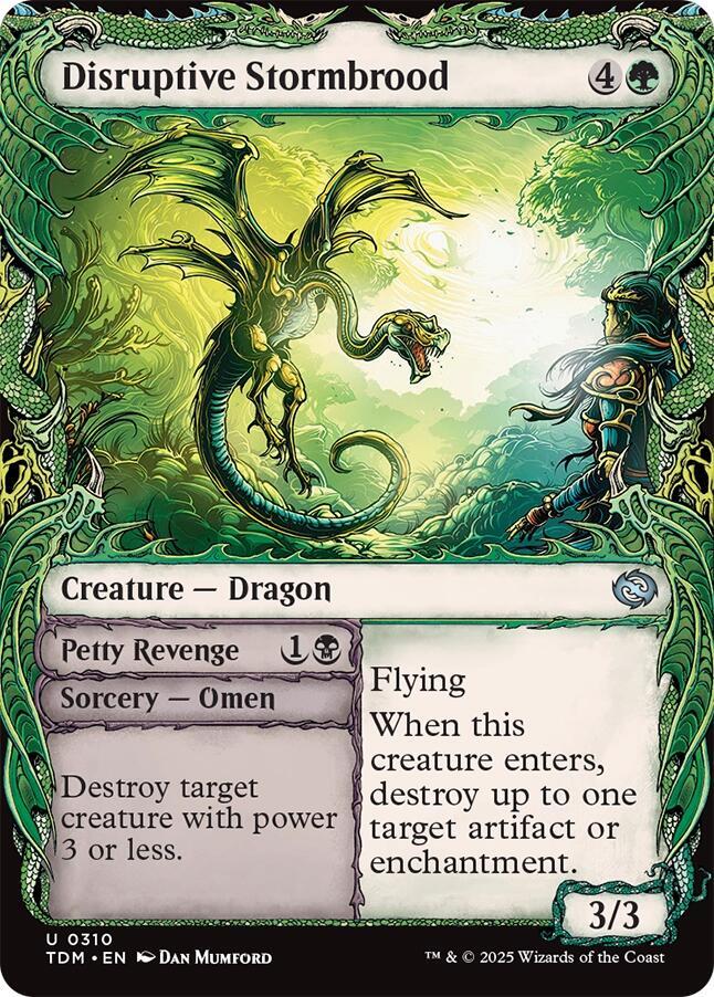 Disruptive Stormbrood // Petty Revenge - 310 - uncommon