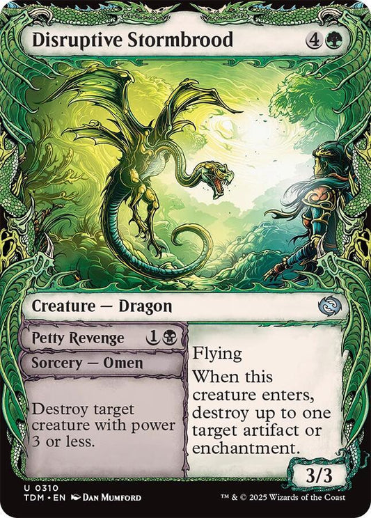 Disruptive Stormbrood // Petty Revenge - 310 - uncommon