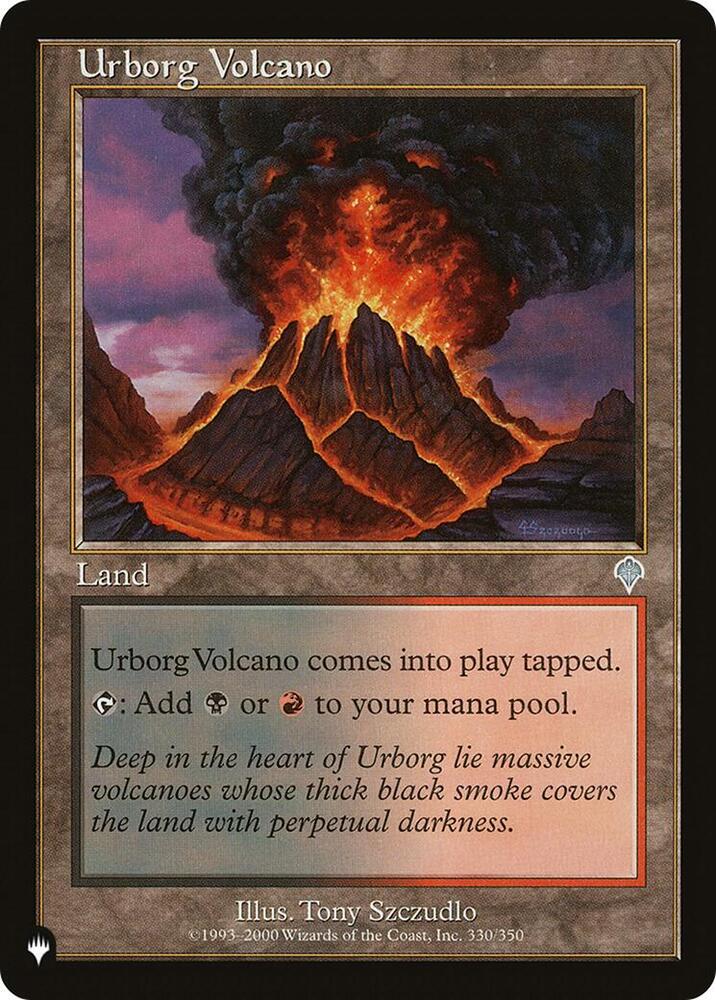 Urborg Volcano - INV-330 - uncommon