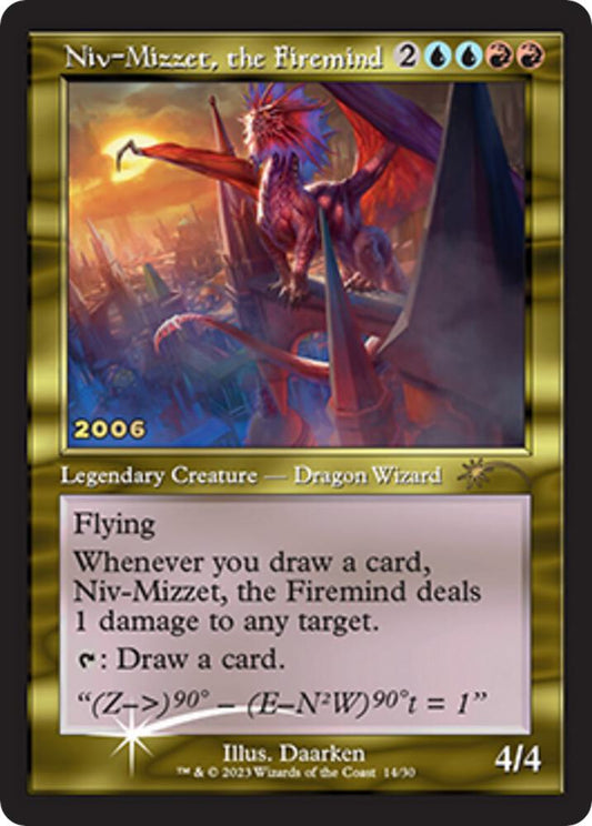 Niv-Mizzet, the Firemind - 14 - rare
