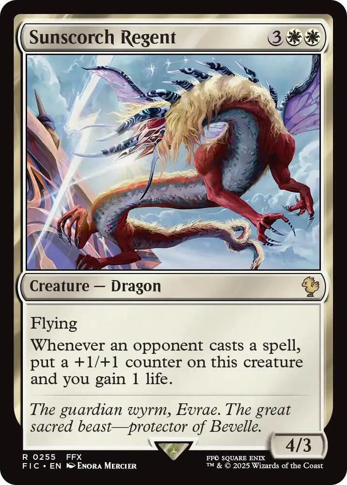 Sunscorch Regent - 255 - rare