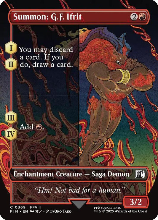 Summon: G.F. Ifrit - 369 - common