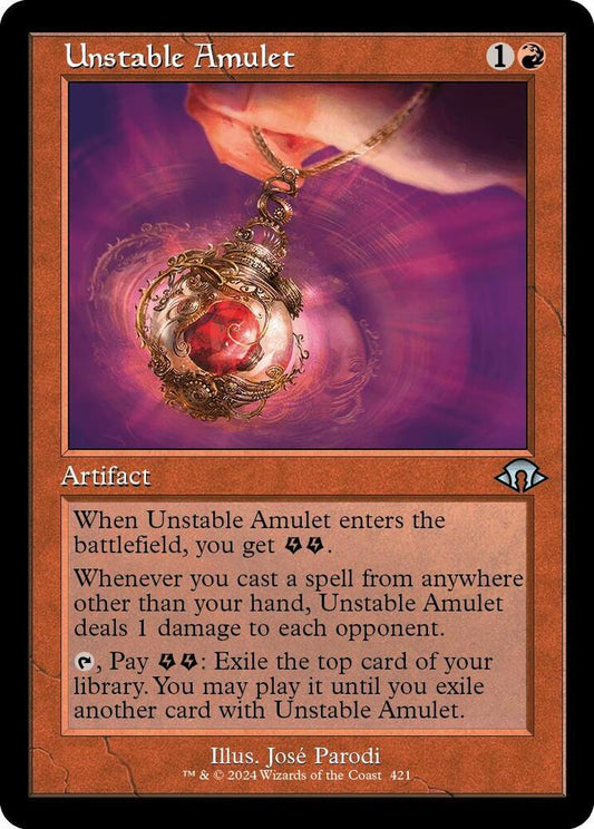 Unstable Amulet - 421 - uncommon