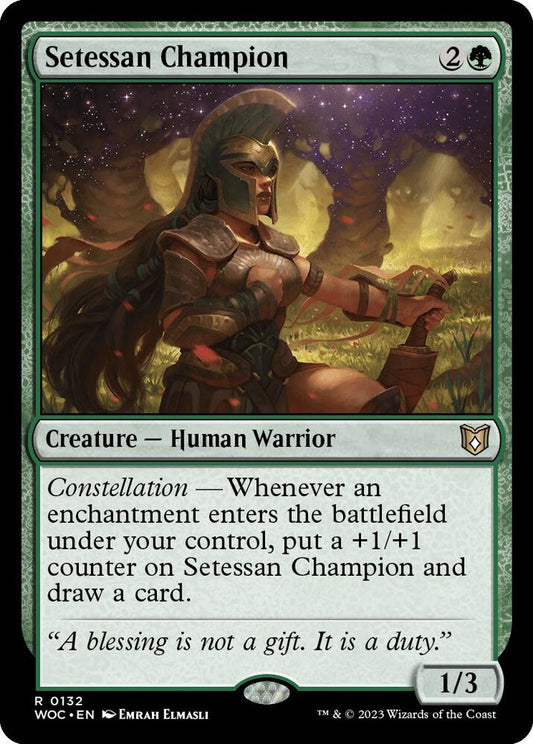 Setessan Champion - 132 - rare