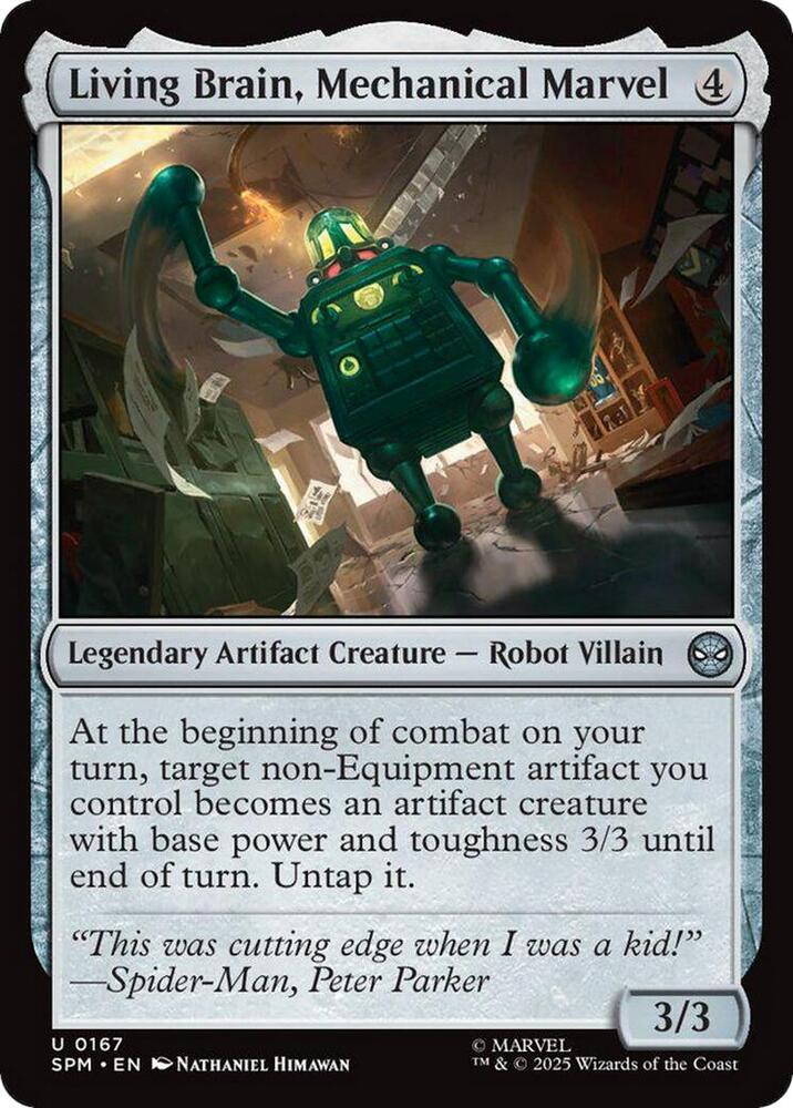Living Brain, Mechanical Marvel - 167 - uncommon