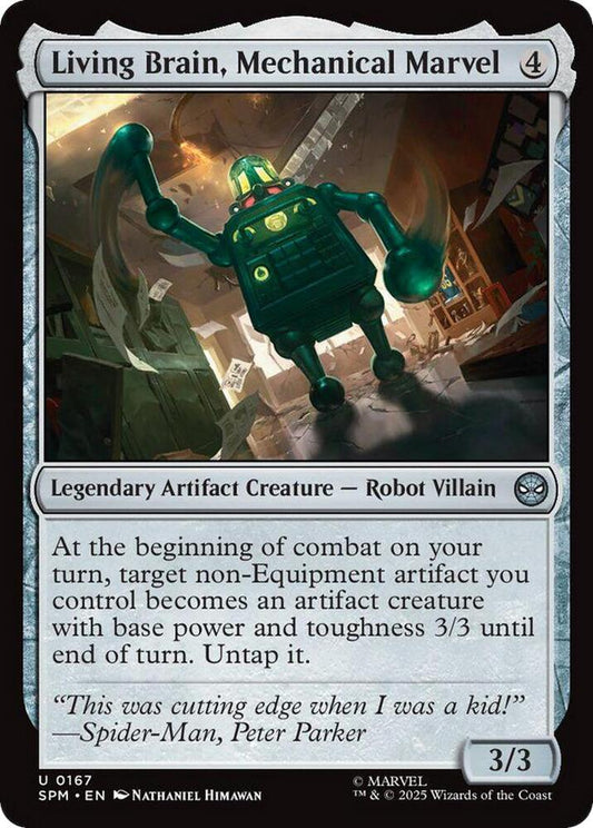 Living Brain, Mechanical Marvel - 167 - uncommon