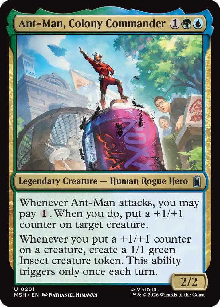Ant-Man, Colony Commander - 201 - uncommon