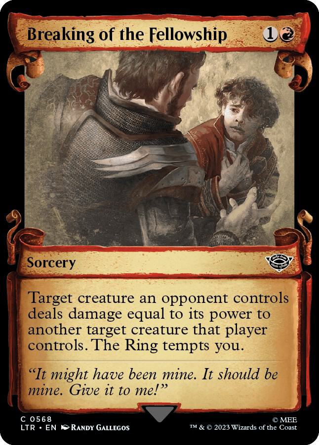 Breaking of the Fellowship - 568 - common