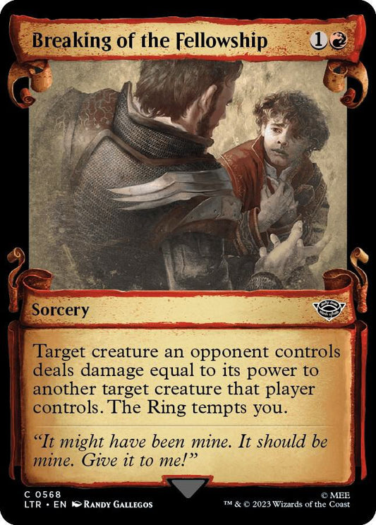 Breaking of the Fellowship - 568 - common