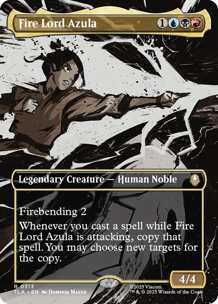 Fire Lord Azula - 313 - rare