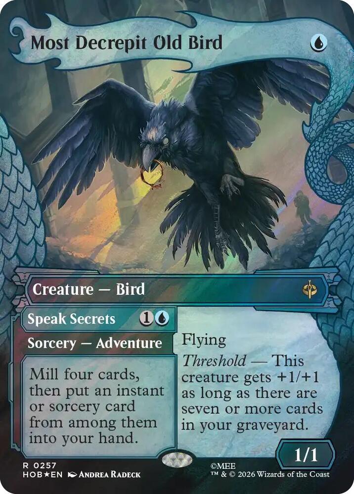 Most Decrepit Old Bird // Speak Secrets - 257 - rare