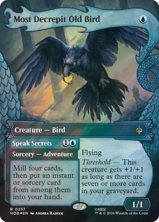 Most Decrepit Old Bird // Speak Secrets - 257 - rare