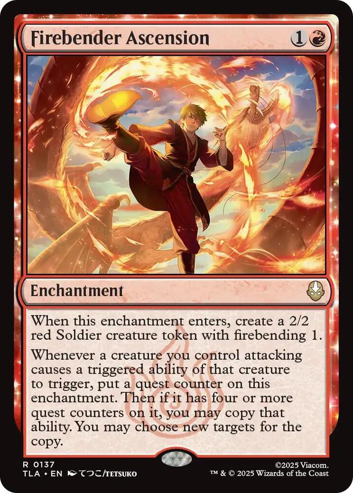 Firebender Ascension - 137 - rare