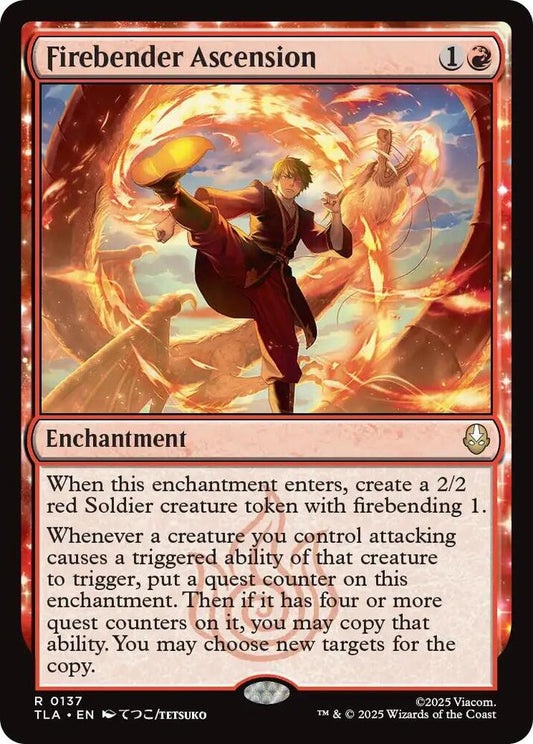 Firebender Ascension - 137 - rare