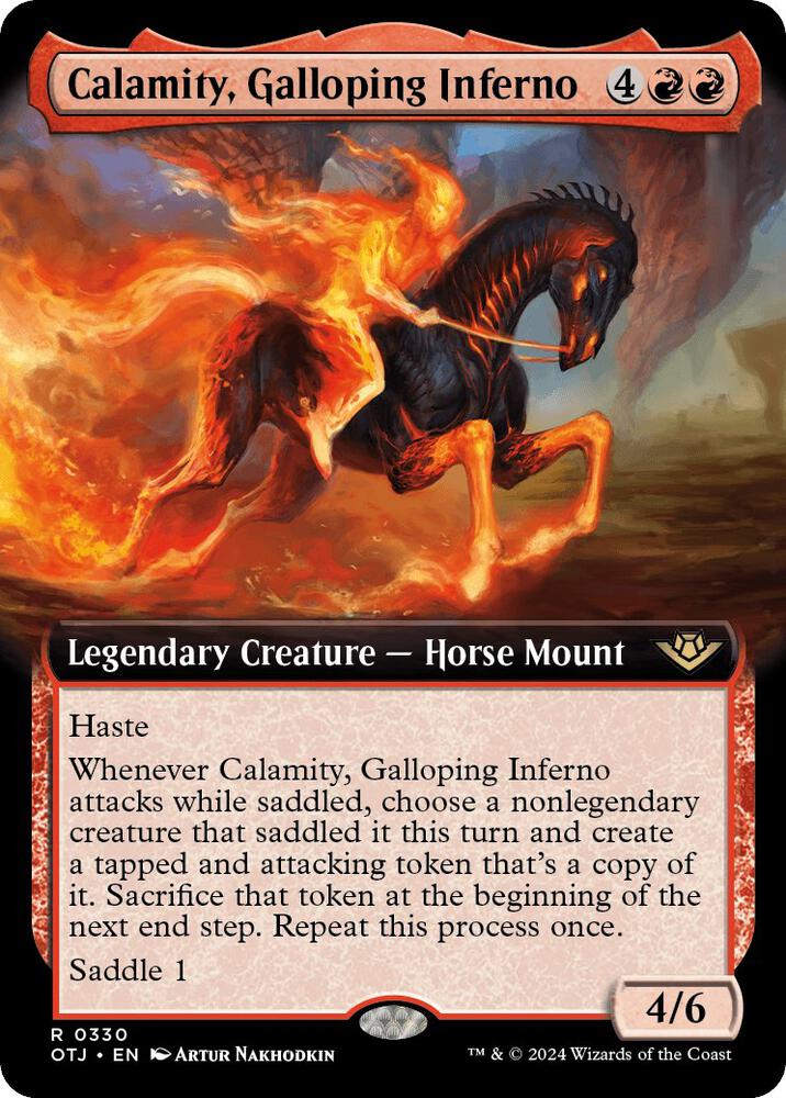 Calamity, Galloping Inferno - 330 - rare