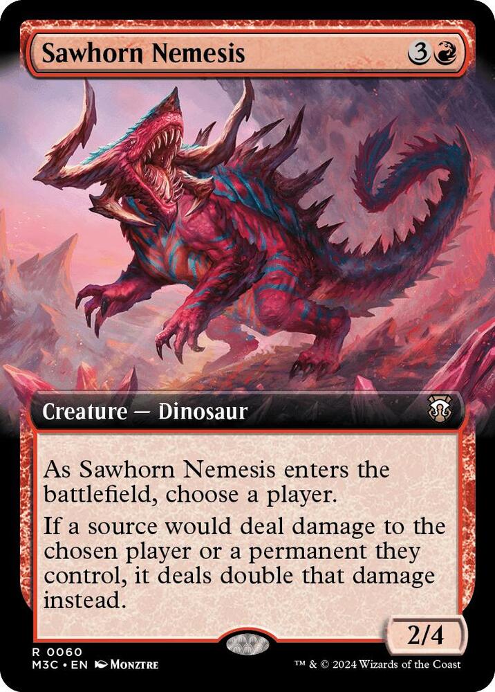 Sawhorn Nemesis - 60 - rare