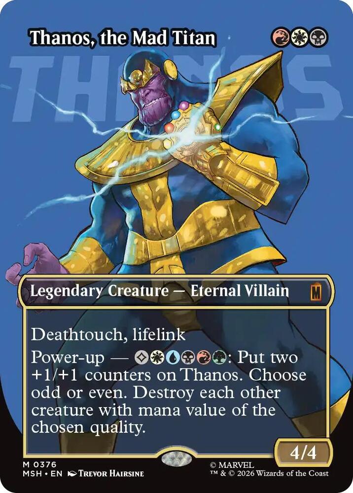 Thanos, the Mad Titan - 376 - mythic