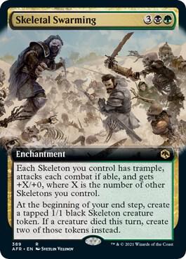 Skeletal Swarming - 389 - rare