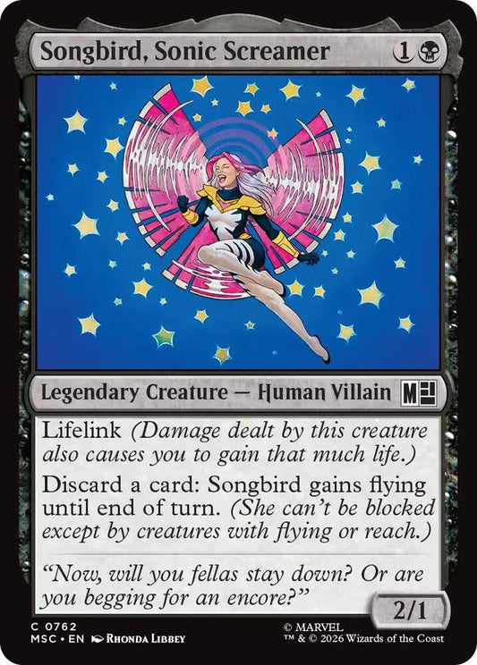 Songbird, Sonic Screamer - 762 - common
