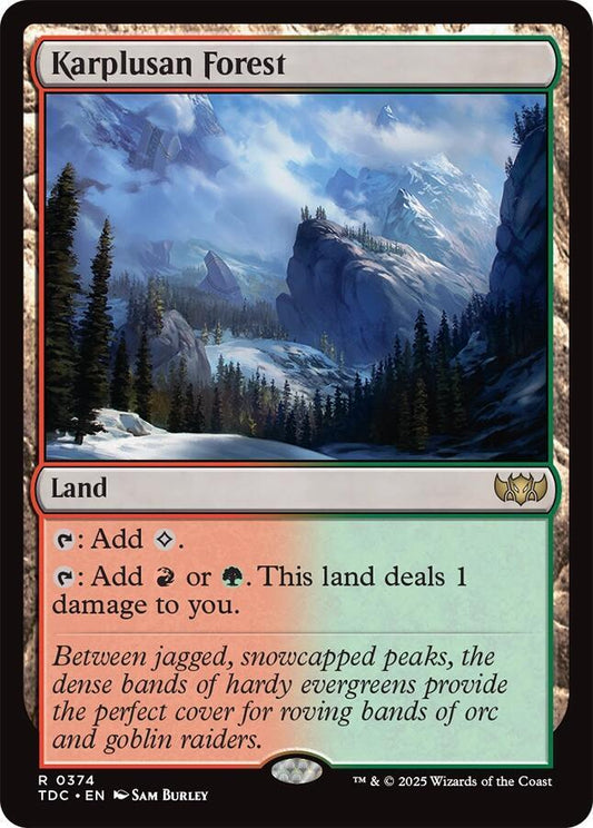 Karplusan Forest - 374 - rare