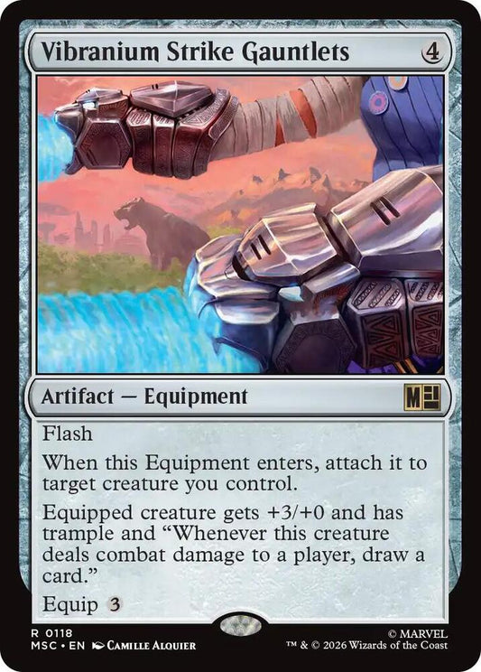 Vibranium Strike Gauntlets - 118 - rare