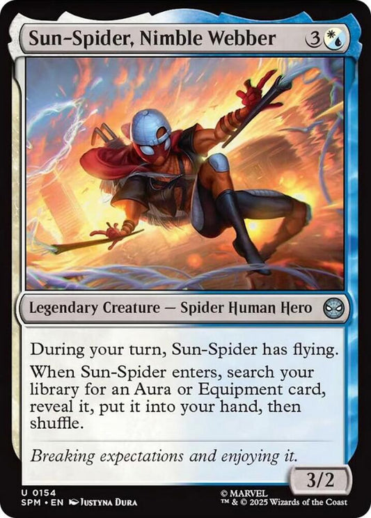 Sun-Spider, Nimble Webber - 154 - uncommon