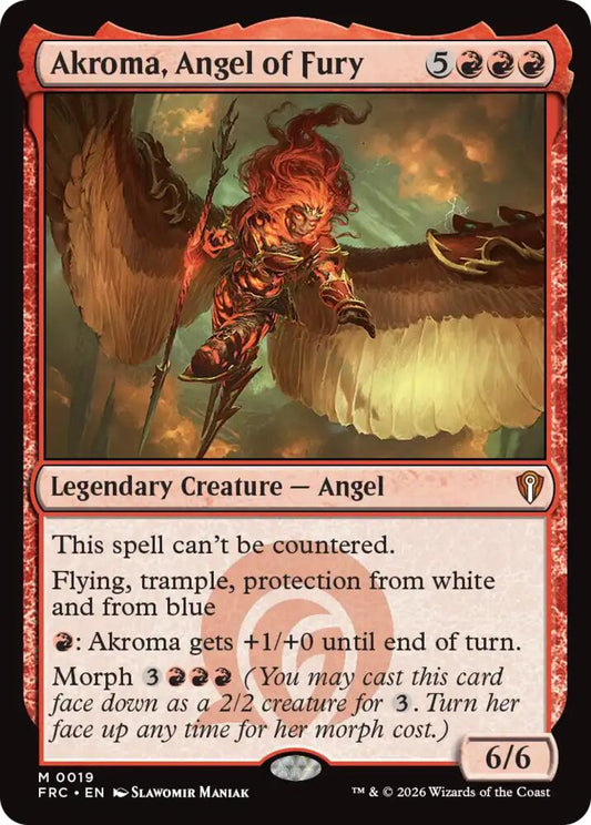 Akroma, Angel of Fury - 19 - mythic