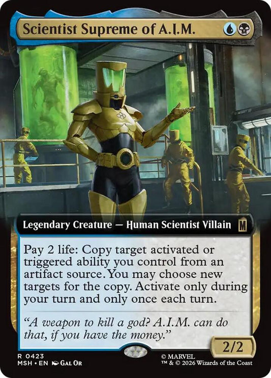 Scientist Supreme of A.I.M. - 423 - rare