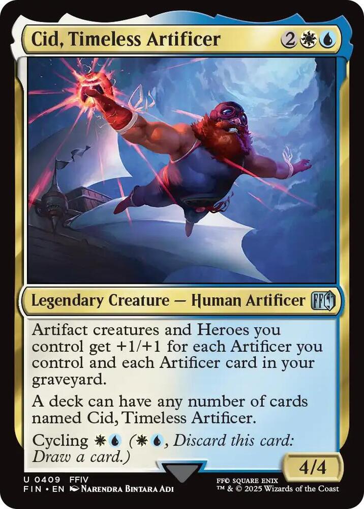 Cid, Timeless Artificer - 409 - uncommon