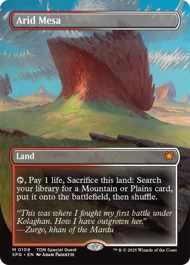 Arid Mesa - 109 - mythic